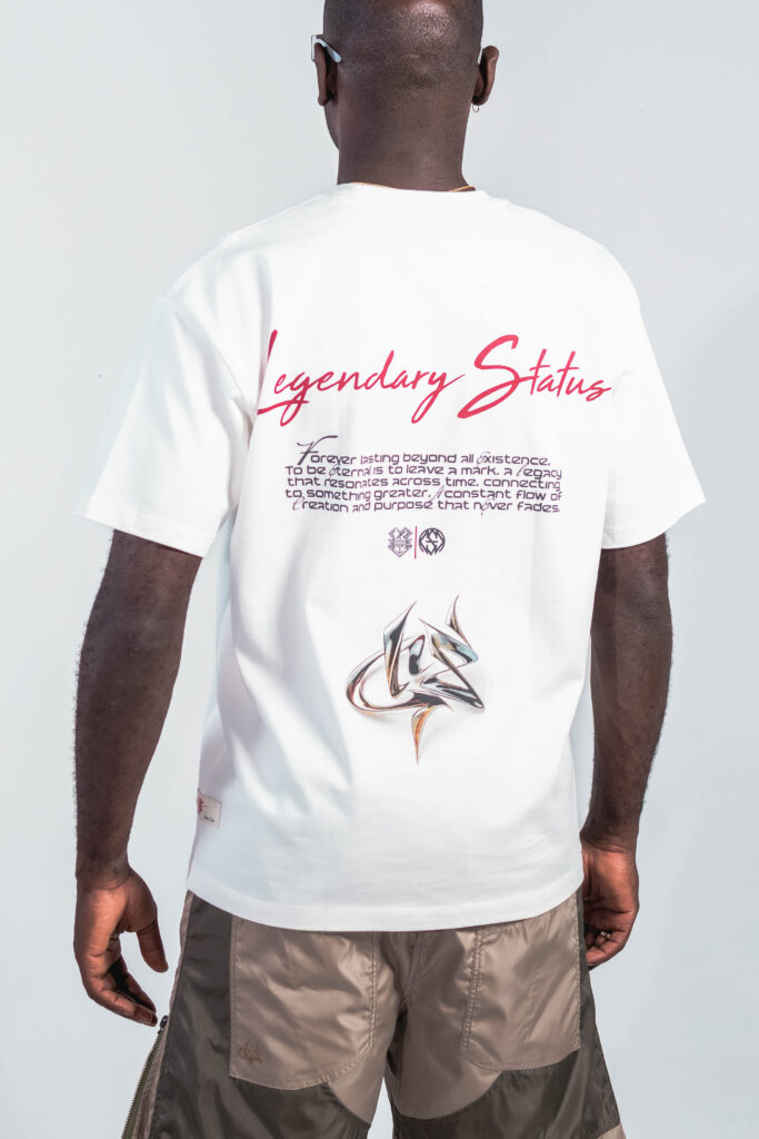 camiseta ivory de corte relajado - Image 4